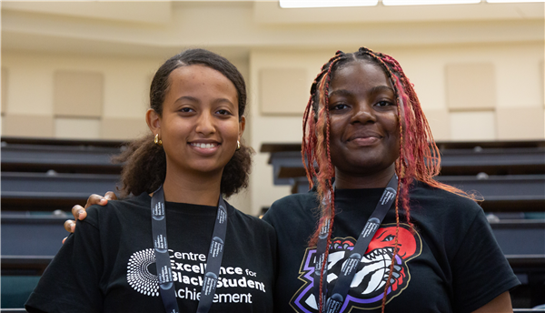 Image of students smiling