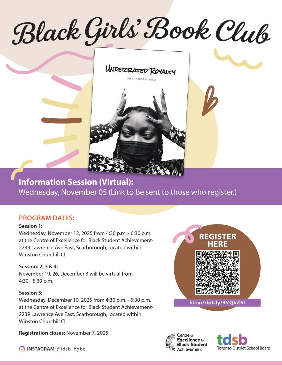 Black Girls’ Book Club Flyer