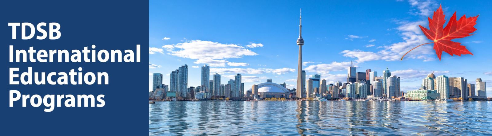 TDSB International Education Programs Banner